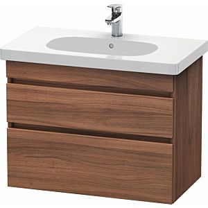 Duravit DuraStyle vanity unit DS648407979 80 x 45.3 cm, natural walnut, 2 drawers, wall-hung