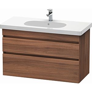 Duravit DuraStyle vanity unit DS648507979 100 x 45.3 cm, natural walnut, 2 drawers, wall-hung