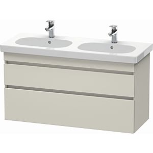 Duravit DuraStyle vanity unit DS648609191 115 x 45.3 cm, taupe, 2 drawers, wall-hung