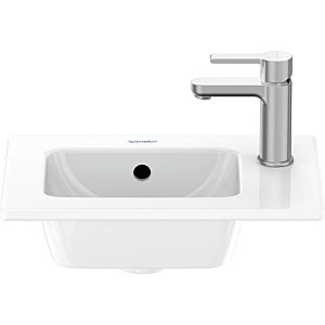 Duravit ME by Starck Handwaschbecken 0723430000 weiss, 43 x 30 cm, mit Hahnloch und Überlauf