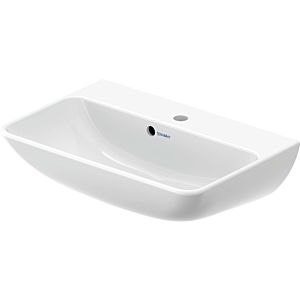 Duravit ME by Starck Waschtisch 23436000001 Compact, weiss wondergliss, mit Hahnloch