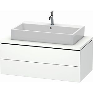 Duravit L-Cube vanity unit LC581901818 102 x 54.7 cm, matt white, for console, 2 drawers