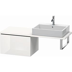 Duravit L-Cube Unterschrank LC582308585 62 x 47,7 cm, weiß hochglanz, für Konsole, 1 Auszug