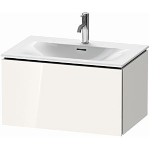 Duravit L-Cube Waschtisch-Unterschrank LC613602222 72 x 48,1 cm, weiß hochglanz, 1 Auszug, wandhängend