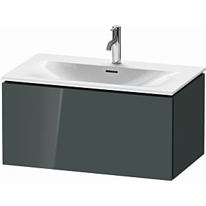 Duravit L-Cube vanity unit LC613703838 82 x 48, 2000 cm, dolomiti gray high gloss, 2000 pull-out, wall-hung