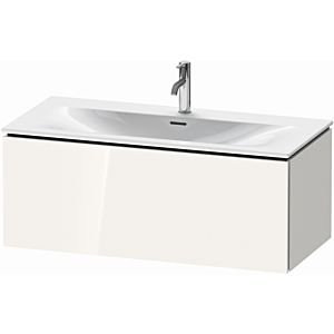 Duravit L-Cube Waschtisch-Unterschrank LC613802222 102 x 48,1 cm, weiß hochglanz, 1 Auszug, wandhängend