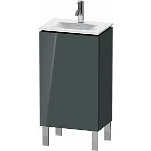 Duravit L-Cube vanity unit LC6580R3838 44x31.1x70.4cm, standing, door on the right, dolomiti gray high gloss