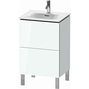 Duravit L-Cube Waschtisch-Unterschrank LC659408585 52x42,1x70,4cm, 2 Auszüge, stehend, weiß hochglanz