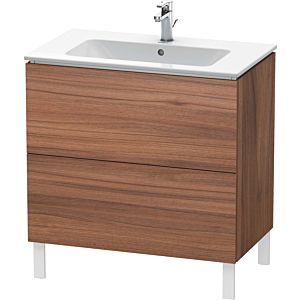 Duravit L-Cube vanity unit LC662607979 82 x 48, 2000 cm, natural walnut, 2 pull-outs, standing