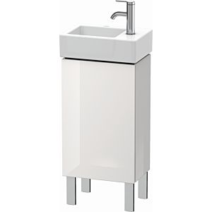 L-Cube Duravit vasque LC6793L8585 36,4x24,1x58,1cm, debout, porte à gauche, blanc brillant