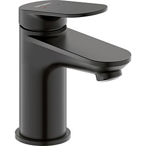 Duravit S Wave Waschtischarmatur WA1010002046 Ausladung 95mm, ohne Zugstangen-Ablaufgarnitur, schwarz matt