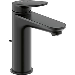 Duravit M Wave Waschtischarmatur WA1020001046 Ausladung 122mm, mit Zugstangen-Ablaufgarnitur, schwarz matt