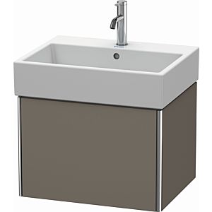 Duravit XSquare Waschtisch-Unterschrank XS409309090 58,4x39,7x46cm, 1 Auszug, Flannel Grey seidenmatt