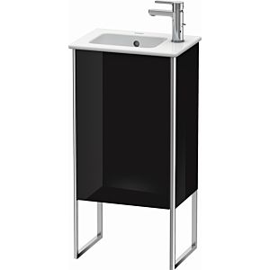 Duravit XSquare Waschtisch-Unterschrank XS4440R4040 41x59,2x28,9cm, Tür rechts, schwarz hochglanz