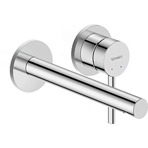 Duravit Circle concealed washbasin mixer CE1070004010 projection 200mm, chrome