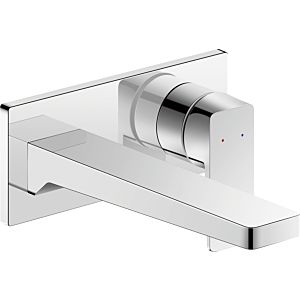 Duravit Manhattan trim kit MH1070004010 concealed washbasin mixer, projection 189mm, without pull rod drain fitting, chrome