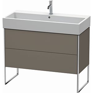 Duravit XSquare Duravit XSquare XS447609090 98.4x49.1x46cm, 2 pull-outs, flannel gray silk matt