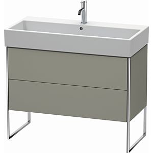 Duravit XSquare Duravit XSquare XS447609292 98.4x49.1x46cm, 2 pull-outs, stone gray silk matt