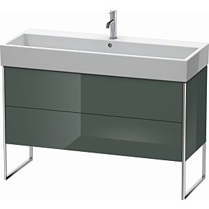 Duravit XSquare Duravit XSquare XS447703838 118.4x49.1x46cm, 2 pull-outs, Dolomiti Grey high gloss