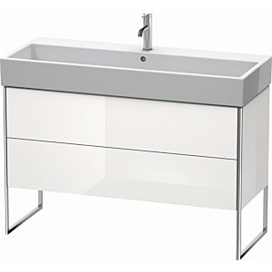 Duravit XSquare Duravit XSquare XS447708585 118.4x49.1x46cm, 2 pull-outs, white high gloss