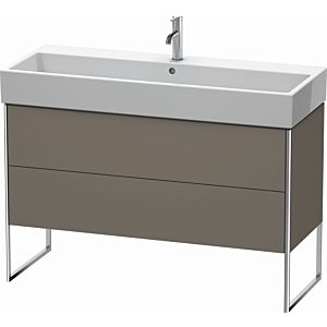 Duravit XSquare Duravit XSquare XS447709090 118.4x49.1x46cm, 2 pull-outs, flannel gray, satin finish