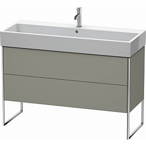 Duravit XSquare Duravit XSquare XS447709292 118.4x49.1x46cm, 2 pull-outs, stone gray silk matt