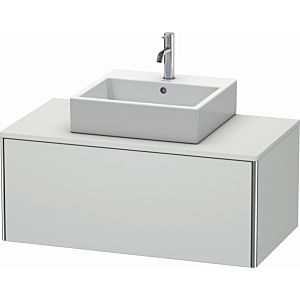 Duravit XSquare Duravit XSquare XS490103636 100x40x54.8cm, 2000 pull-out, white silk matt