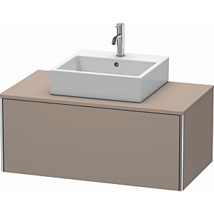 Duravit XSquare Duravit XSquare XS490104343 100x40x54.8cm, 2000 pull-out, basalt matt