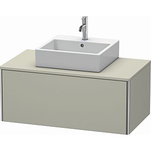 Duravit XSquare Duravit XSquare XS490106060 100x40x54.8cm, 2000 pull-out, Taupe silk matt