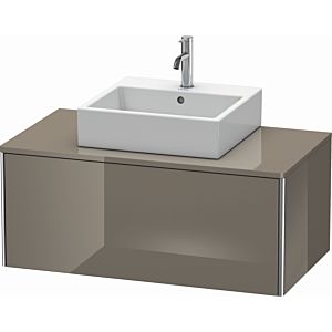 Duravit XSquare Duravit XSquare XS490108989 100x40x54.8cm, 2000 pull-out, flannel gray high gloss