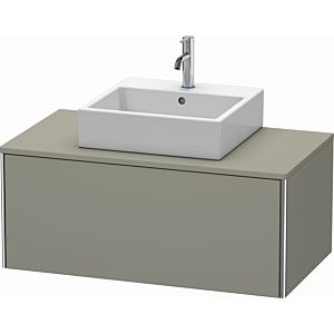 Duravit XSquare Duravit XSquare XS490109292 100x40x54.8cm, 2000 pull-out, stone 2000 silk matt