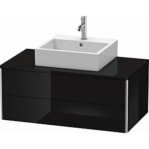 Duravit XSquare Duravit XSquare XS491104040 100x40x54.8cm, 2 drawers, black high gloss