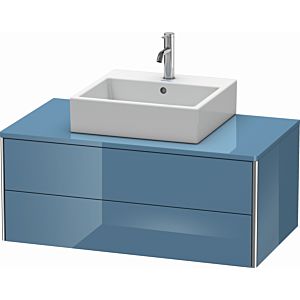 Duravit XSquare Duravit XSquare XS491104747 100x40x54.8cm, 2 drawers, stone Blue high gloss