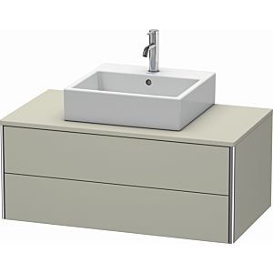 Duravit XSquare Duravit XSquare XS491106060 100x40x54.8cm, 2 drawers, Taupe silk matt