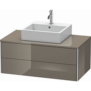 Duravit XSquare Duravit XSquare XS491108989 100x40x54.8cm, 2 drawers, flannel gray high gloss