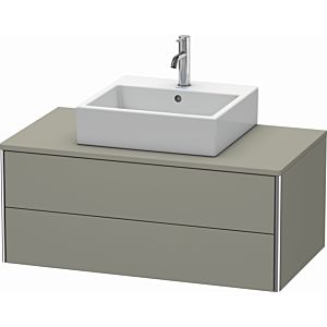 Duravit XSquare Duravit XSquare XS491109292 100x40x54.8cm, 2 drawers, stone gray satin finish