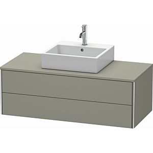 Duravit XSquare Duravit XSquare XS491209292 120x40x54.8cm, 2 drawers, stone gray satin finish