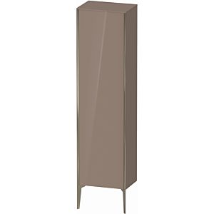 Duravit XViu XV1336LB186 50x36x177cm, champagne mat, porte à gauche, cappuccino brillant