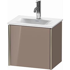 XViu Duravit vasque XV4030LB186 43x31x39,7cm, 2000 , champagne mat, porte à gauche, cappuccino brillant