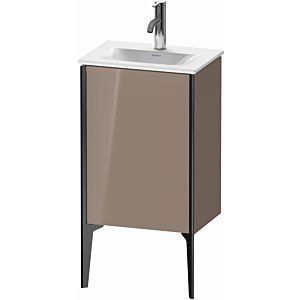 XViu Duravit vasque XV4068LB286 43x31x59,1cm, 2000 , noir mat, porte gauche, cappucino brillant