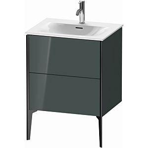 XViu Duravit vasque XV43000B238 61 x 59, match1 x 48 cm, dolomiti grey haute brillance, 2 2000