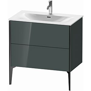 XViu Duravit vasque XV43020B238 81 x 59, match1 x 48 cm, dolomiti grey haute brillance, 2 2000