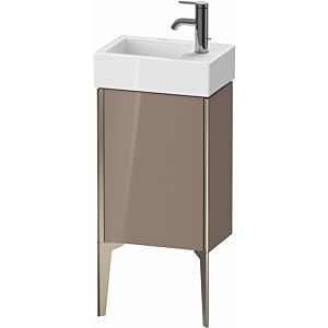 XViu Duravit vasque XV4530LB186 36,4 x 49,3 x 23,4 cm, gauche, cappucino brillant, 2000 , champagne mat