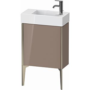 XViu Duravit vasque XV4532LB186 48,4 x 49,3 x 23,4 cm, gauche, cappucino brillant, 2000 , champagne mat