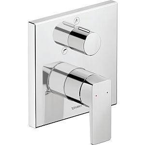 Duravit Manhattan finishing set MH5210012010 concealed bath mixer, diverter valve, chrome