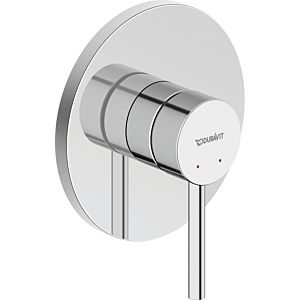 Duravit Circle concealed shower mixer CE4210007010 rosette round, chrome