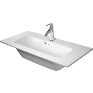 Duravit ME by Starck Waschtisch 23428300601 weiss wondergliss, ohne Hahnloch, mit Überlauf