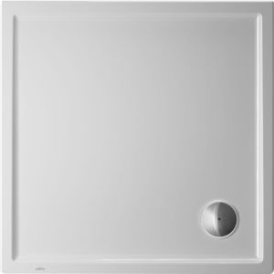 Duravit shower Starck Slimline 720116000000001 100 x 100 x 5 cm, white, anti-slip