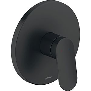 Duravit Wave set prêt à monter WA4210010046 mitigeur de douche à encastrer, noir mat