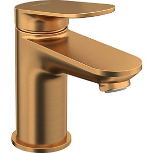 Duravit S Wave Waschtischarmatur WA1010002004 Ausladung 95mm, ohne Zugstangen-Ablaufgarnitur, Bronze gebürstet